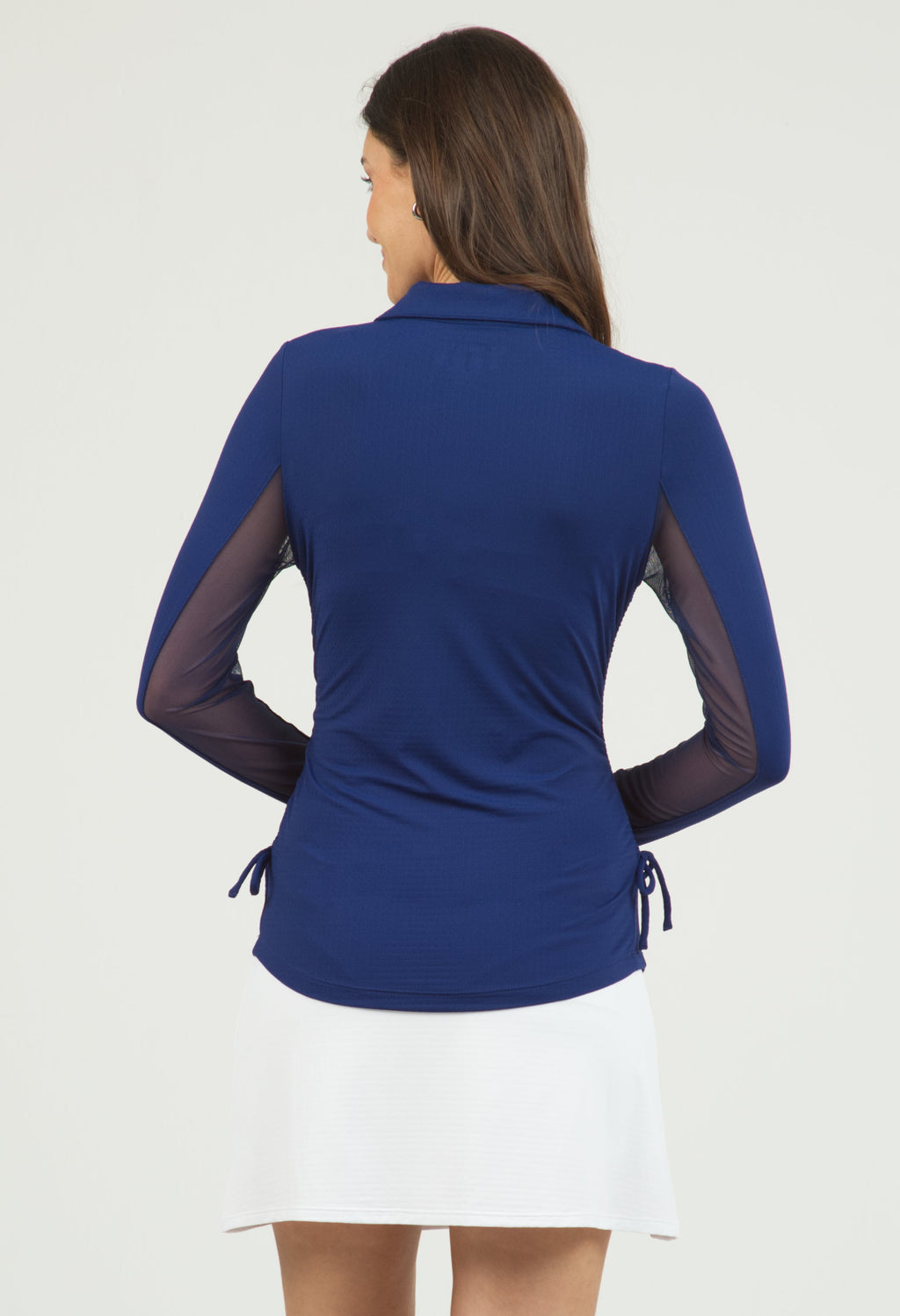 Adjustable Length Long Sleeve Polo - 48000