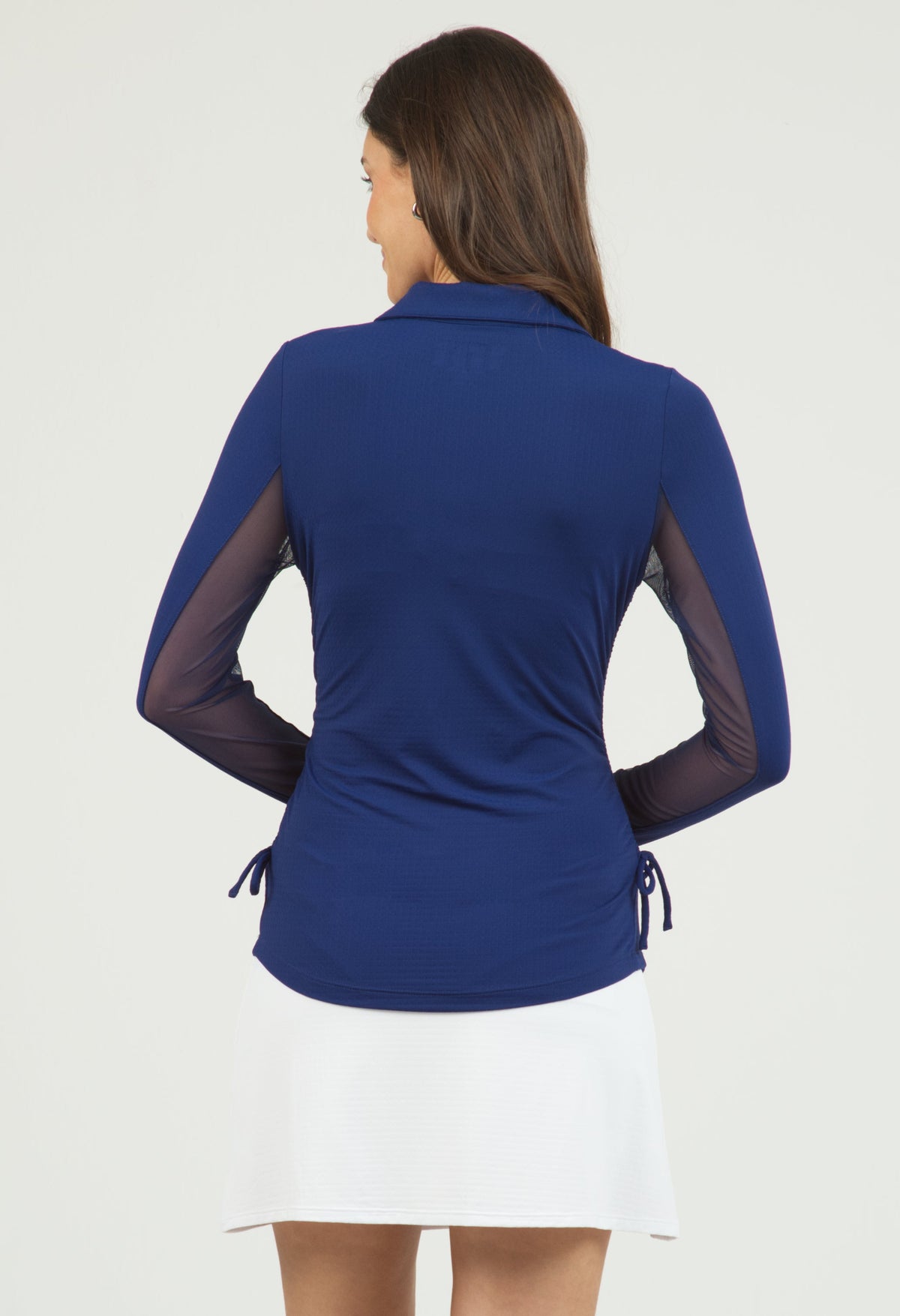 Adjustable Length Long Sleeve Polo - 48000