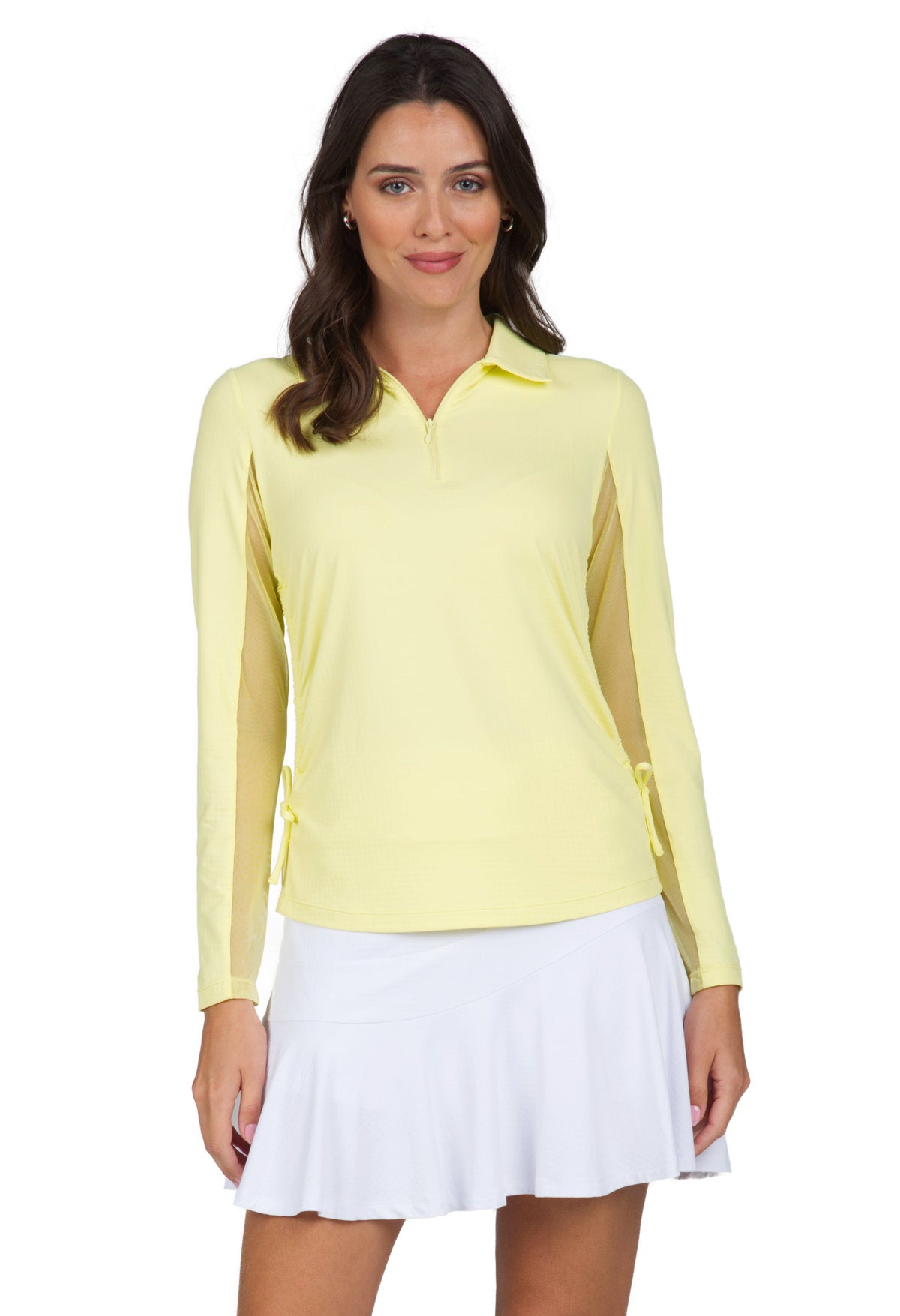 Adjustable Length Long Sleeve Polo - 48000
