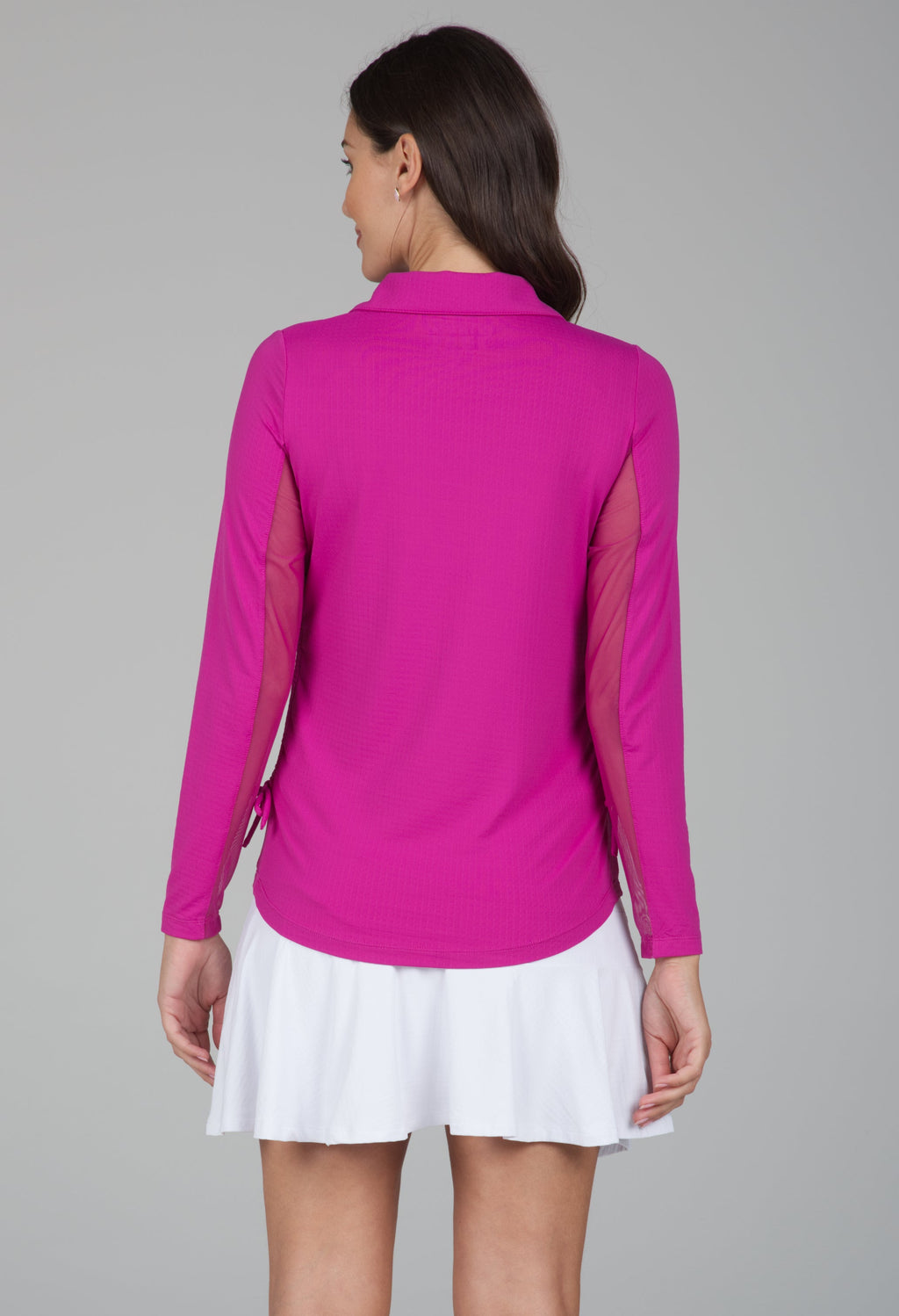 Adjustable Length Long Sleeve Polo - 48000