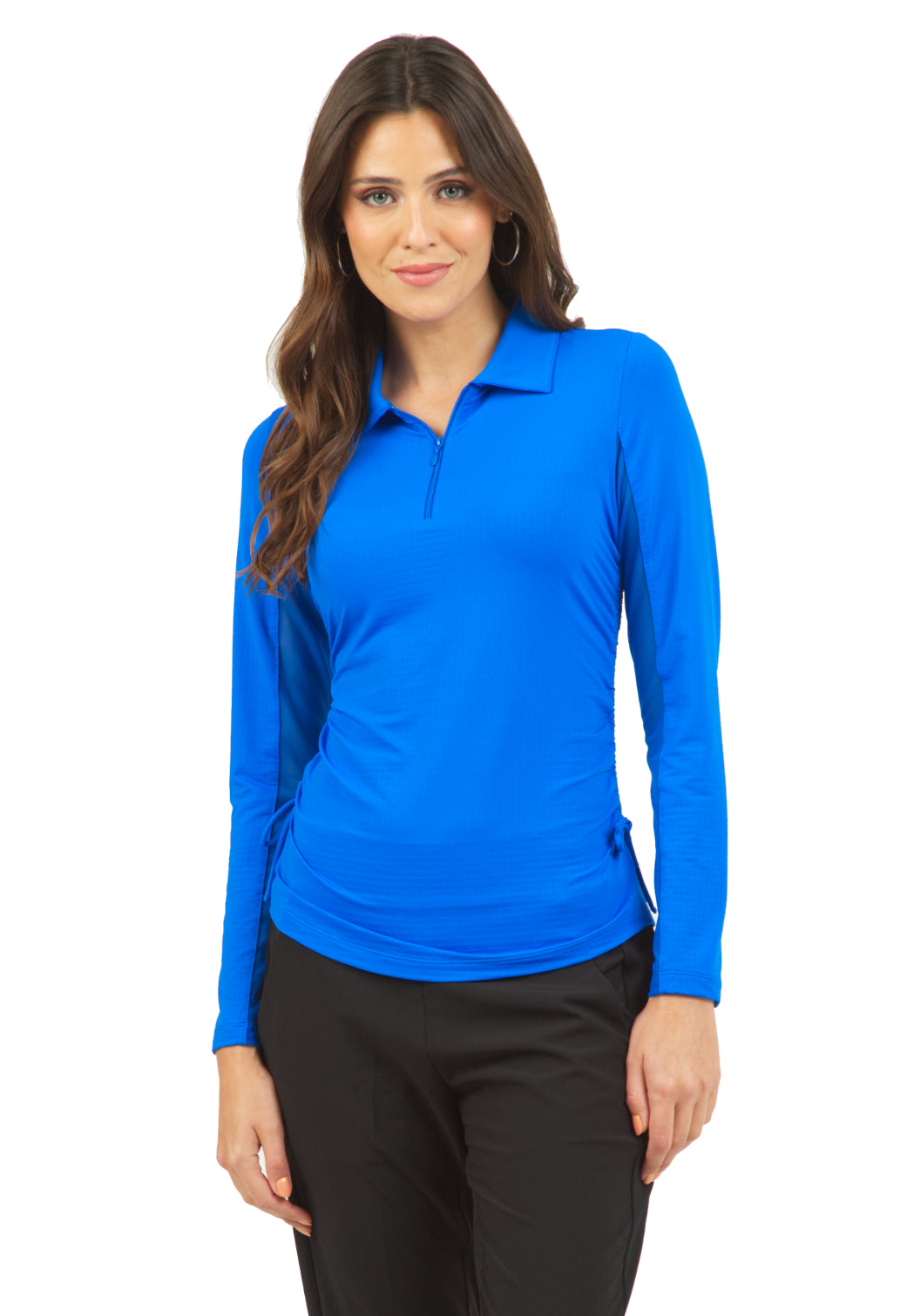 Adjustable Length Long Sleeve Polo - 48000